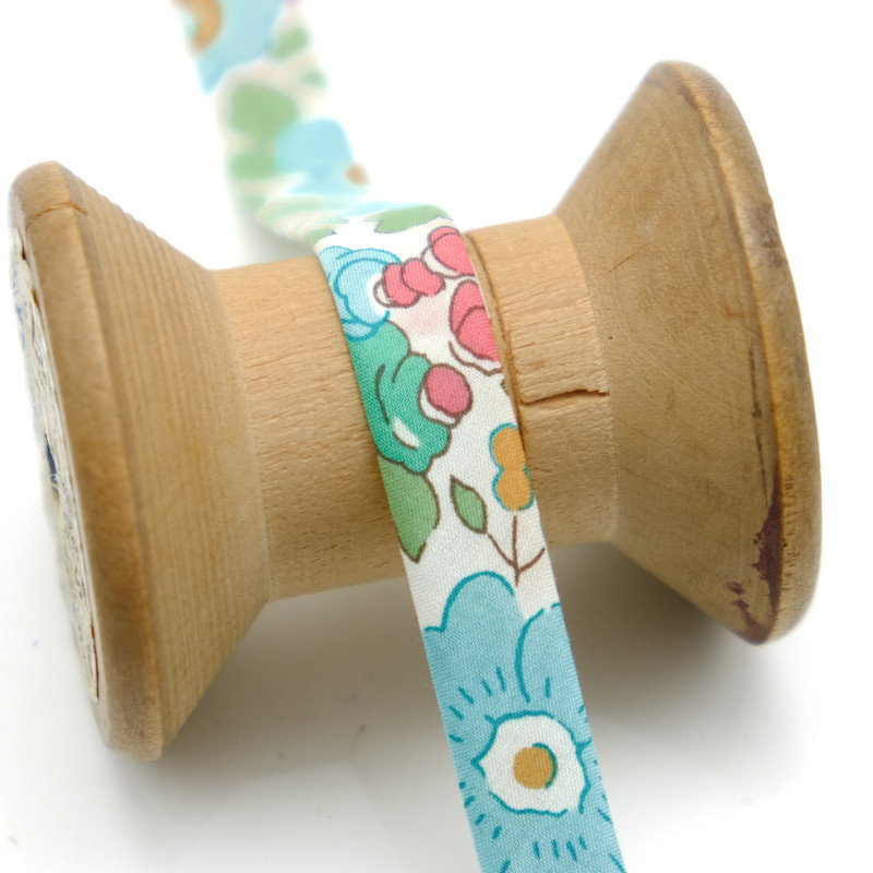 Liberty Fabrics Betsy Mint Green Bias Tape - Maison Klem
